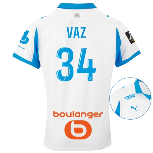 Maillot OM Domicile 25/26 Vaz