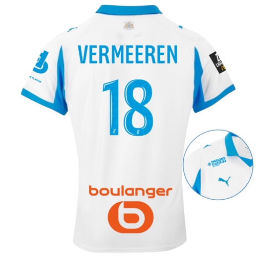 Maillot OM Domicile 25/26 Vermeeren
