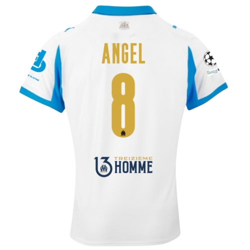 Maillot OM Domicile Europe 25/26 Angel Gomes