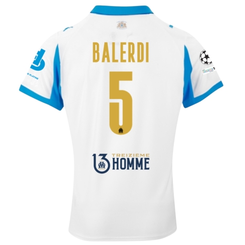 Maillot OM Domicile Europe 25/26 Balerdi