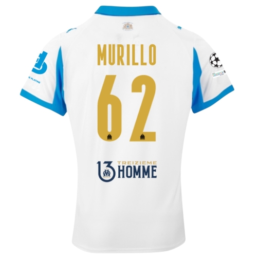 Maillot OM Domicile Europe 25/26 Murillo