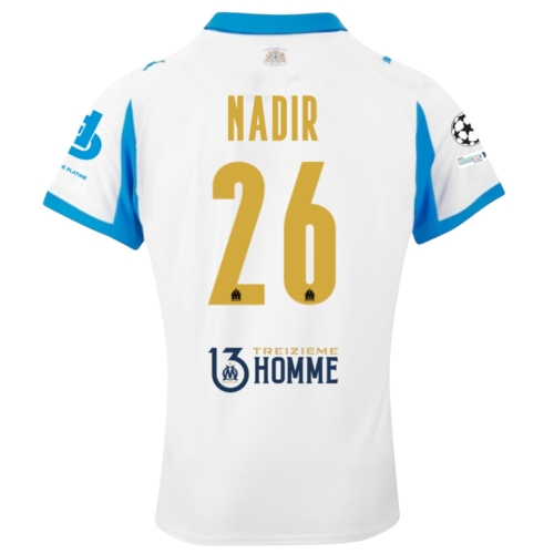 Maillot OM Domicile Europe 25/26 Nadir