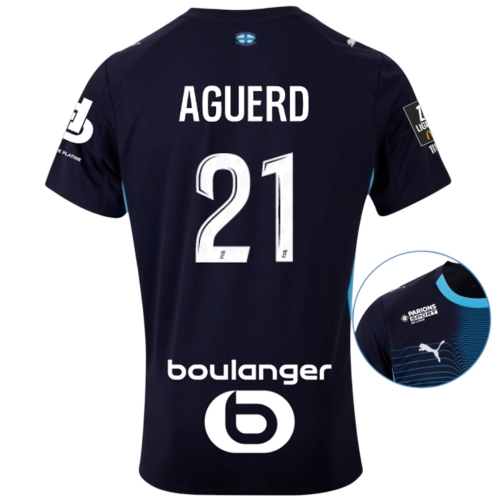 Maillot OM Extérieur 25/26 Aguerd