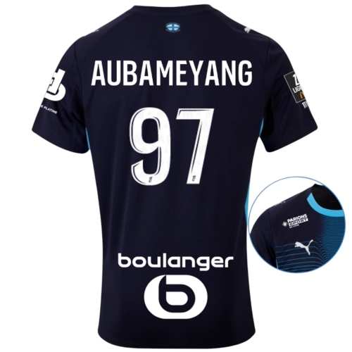 Maillot OM Extérieur 25/26 Aubameyang