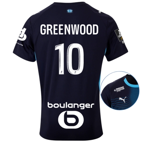Maillot OM Extérieur 25/26 Greenwood