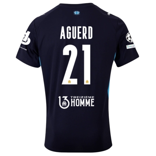 Maillot OM Extérieur Europe 25/26 Aguerd