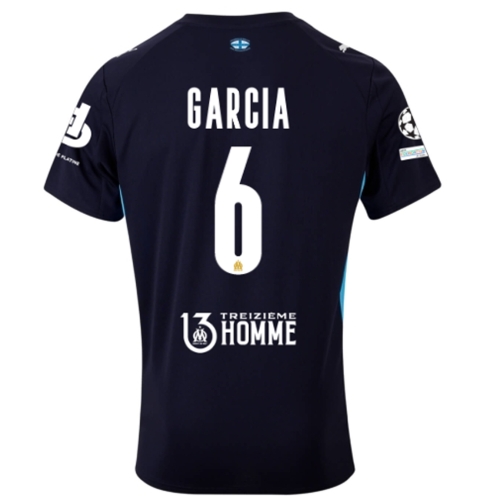 Maillot OM Extérieur Europe 25/26 Garcia