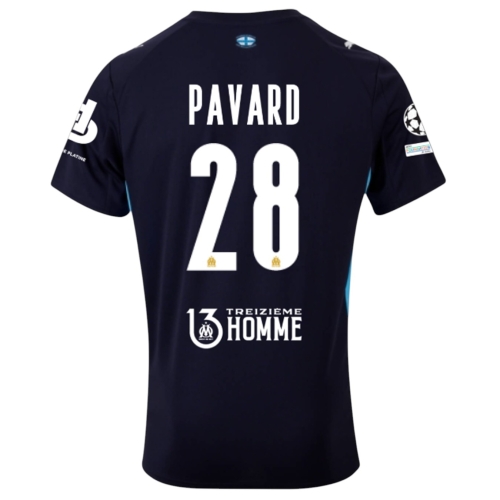 Maillot OM Extérieur Europe 25/26 Pavard