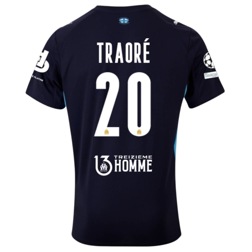 Maillot OM Extérieur Europe 25/26 Traoré