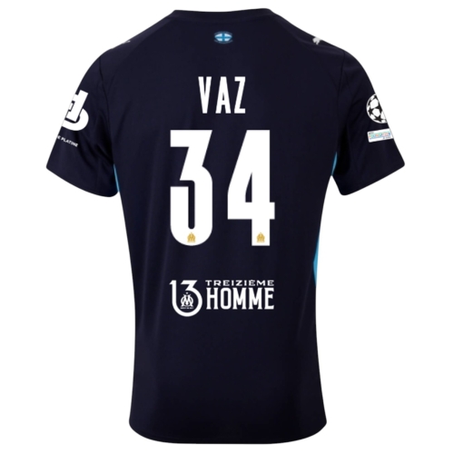 Maillot OM Extérieur Europe 25/26 Vaz