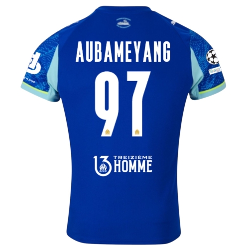 Maillot OM Third Europe 25/26 Aubameyang