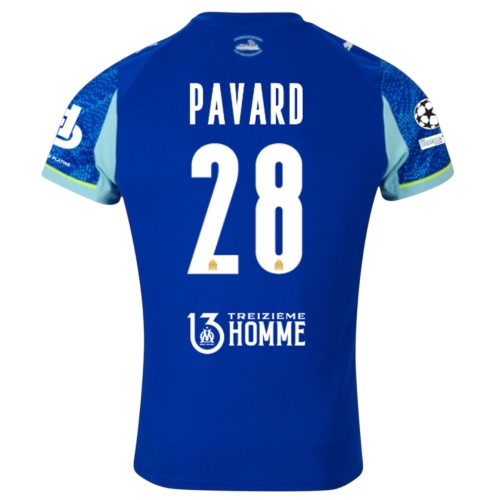 Maillot OM Third Europe 25/26 Pavard