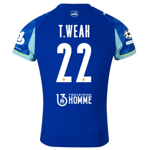 Maillot OM Third Europe 25/26 T.Weah