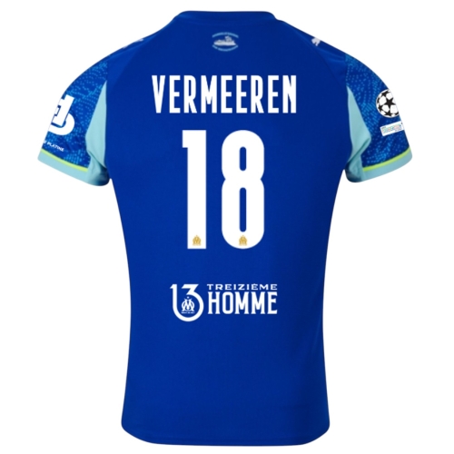 Maillot OM Third Europe 25/26 Vermeeren