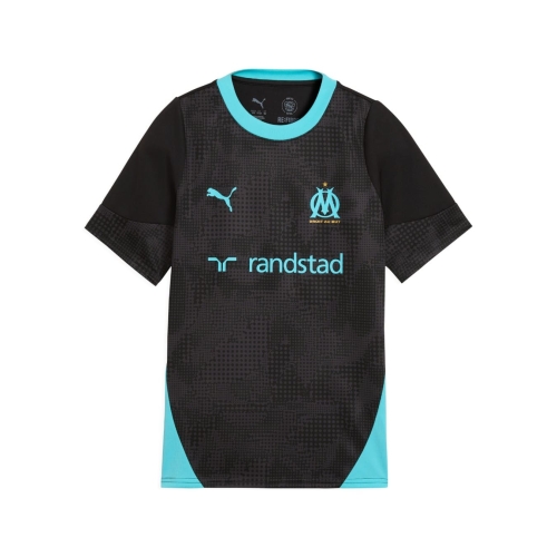 Camiseta de entrenamiento OM negra para niños