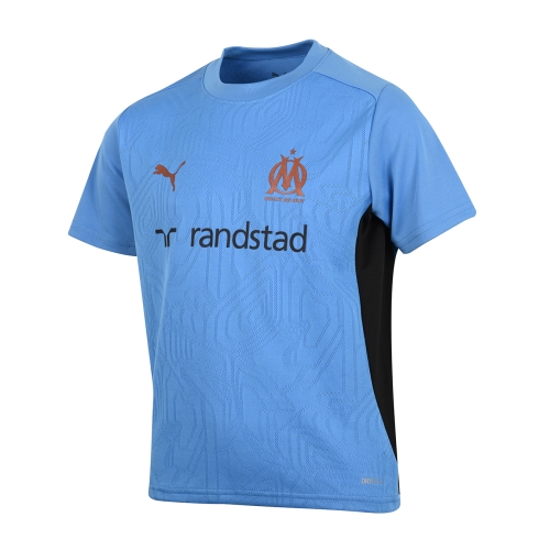 Camiseta de Entrenamiento OM Junior Azul Azur