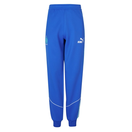 Pantalon OM Pré-Match Bleu