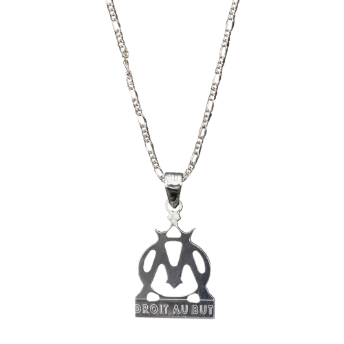 Colgante Logo OM y cadena de plata