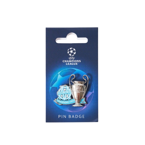 Pins Logo OM 1993 Et Ligue Des Champions