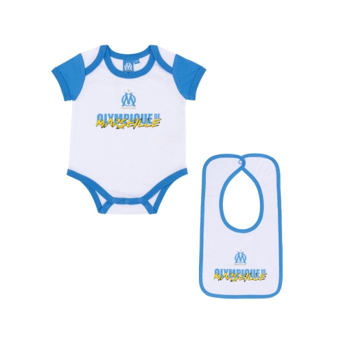 Set Body et Bavoir OM Bébé Garçon