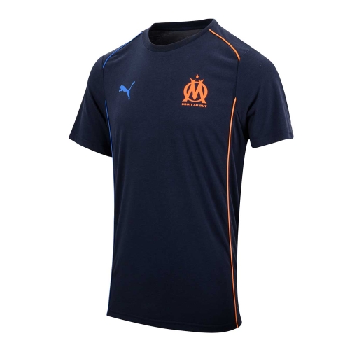 OM Camiseta casual azul/naranja