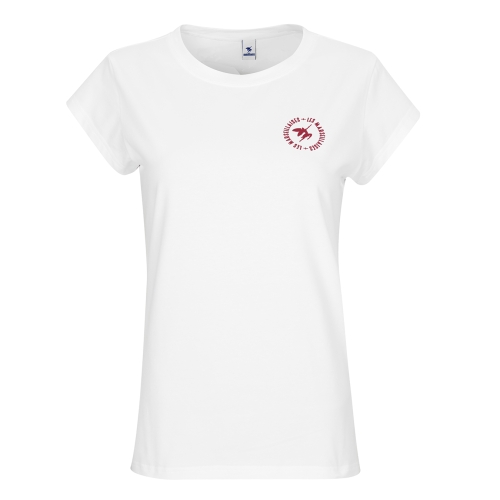 T-Shirt Les Marseillaises Femme Blanc