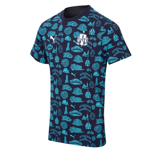 OM Culture Navy Blue T-Shirt