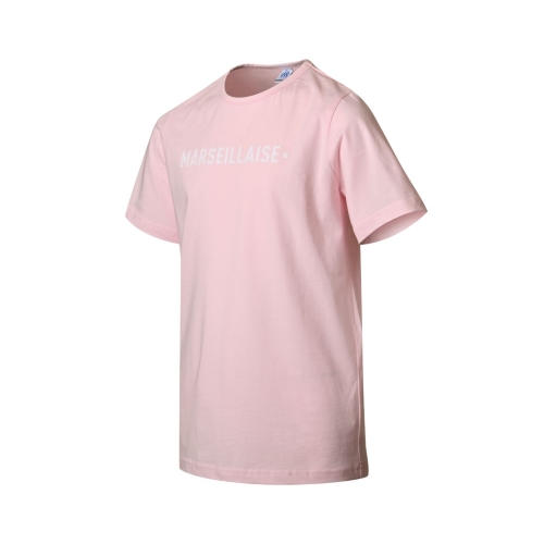 OM Made In Marseille Camiseta rosa Niño