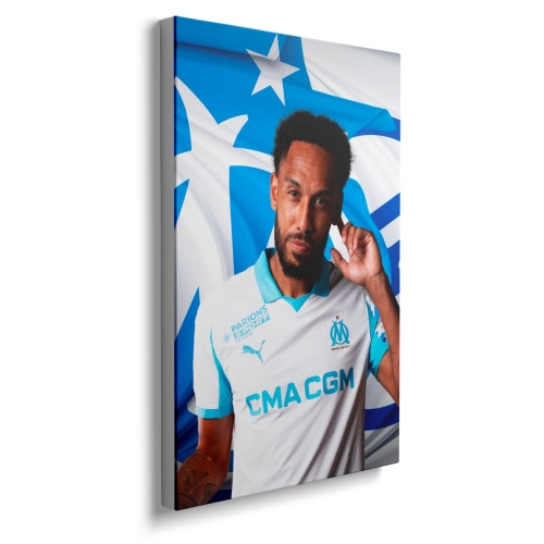 Toile Joueur OM 25/26 - AUBAMEYANG