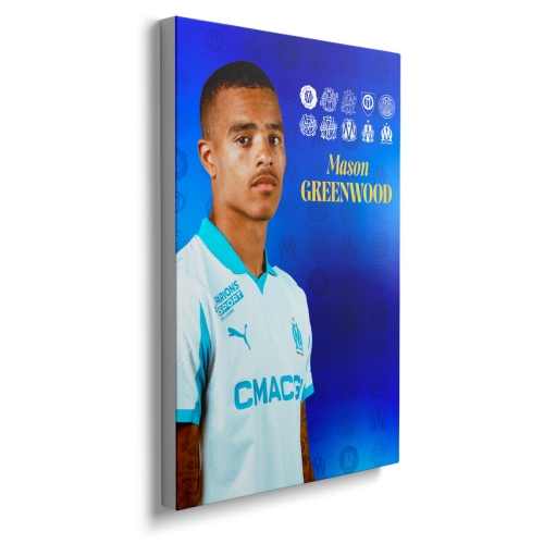 Toile Joueur OM 25/26 - GREENWOOD