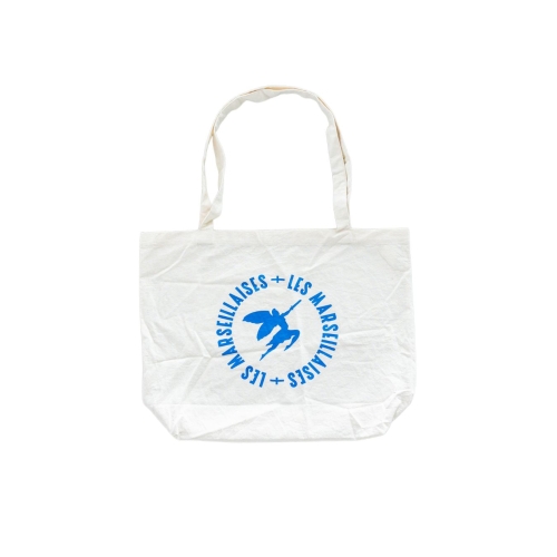Tote Bag Les Marseillaises Logo Bleu