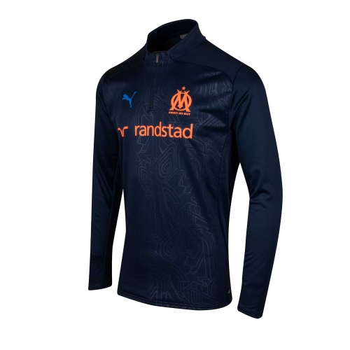 Training Top Car Zip Hybrid Azul/Naranja