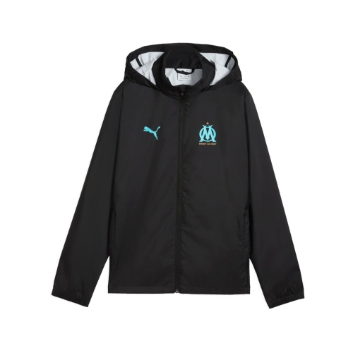 Chaqueta de entrenamiento OM negra para niños